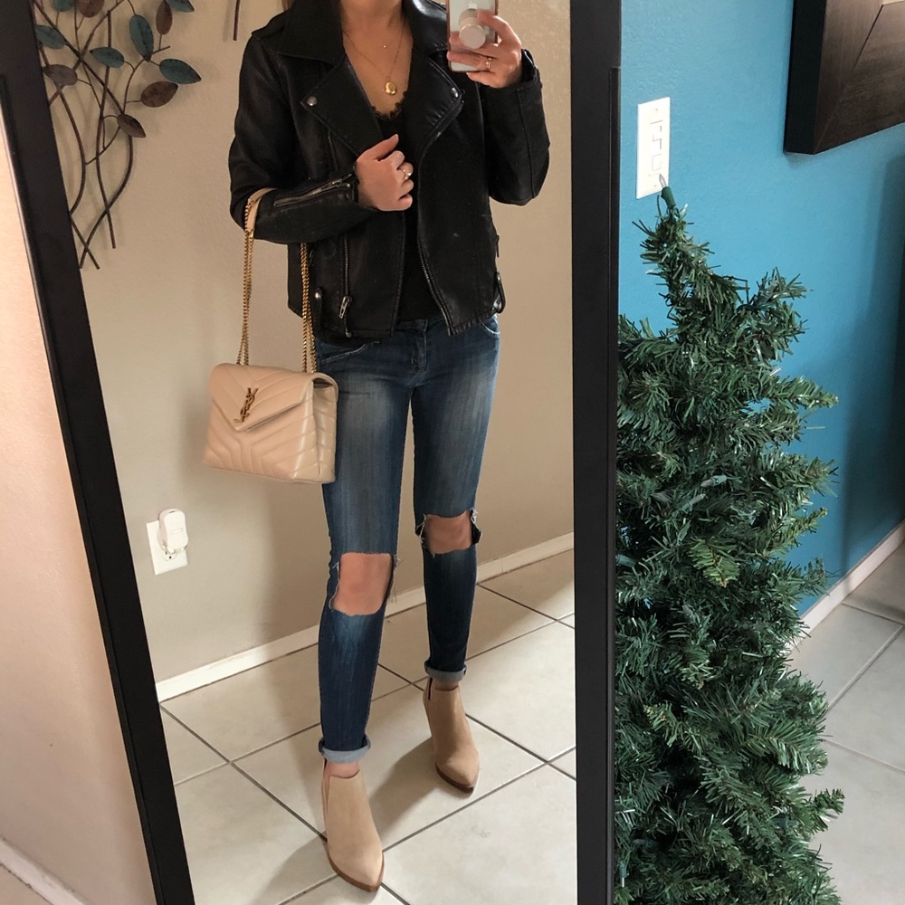 Hudson Low Rise Skinny Distressed Jeans Size 25